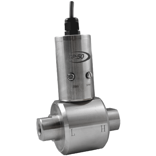 GP:50 Low Range High Line Differential Pressure Transducer, Model 216